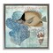 Stupell Industries Vintage Style Sea Life Floating Frame By Susan Arnot